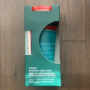 Starbucks Christmas reusable cold cups